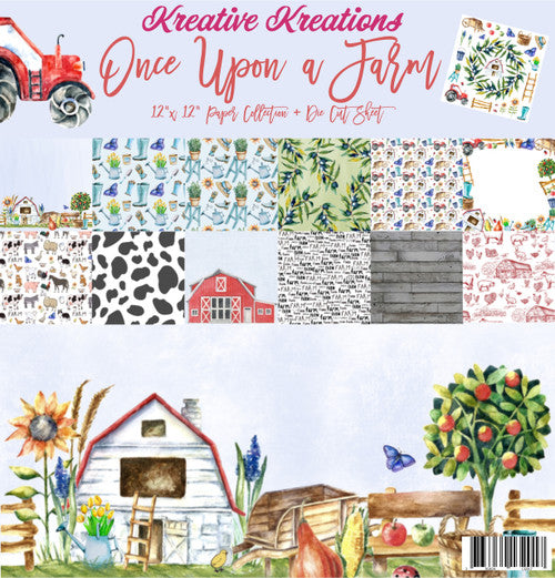 Kreative Kreations Once Upon a Farm 12” x 12” Paper Collection