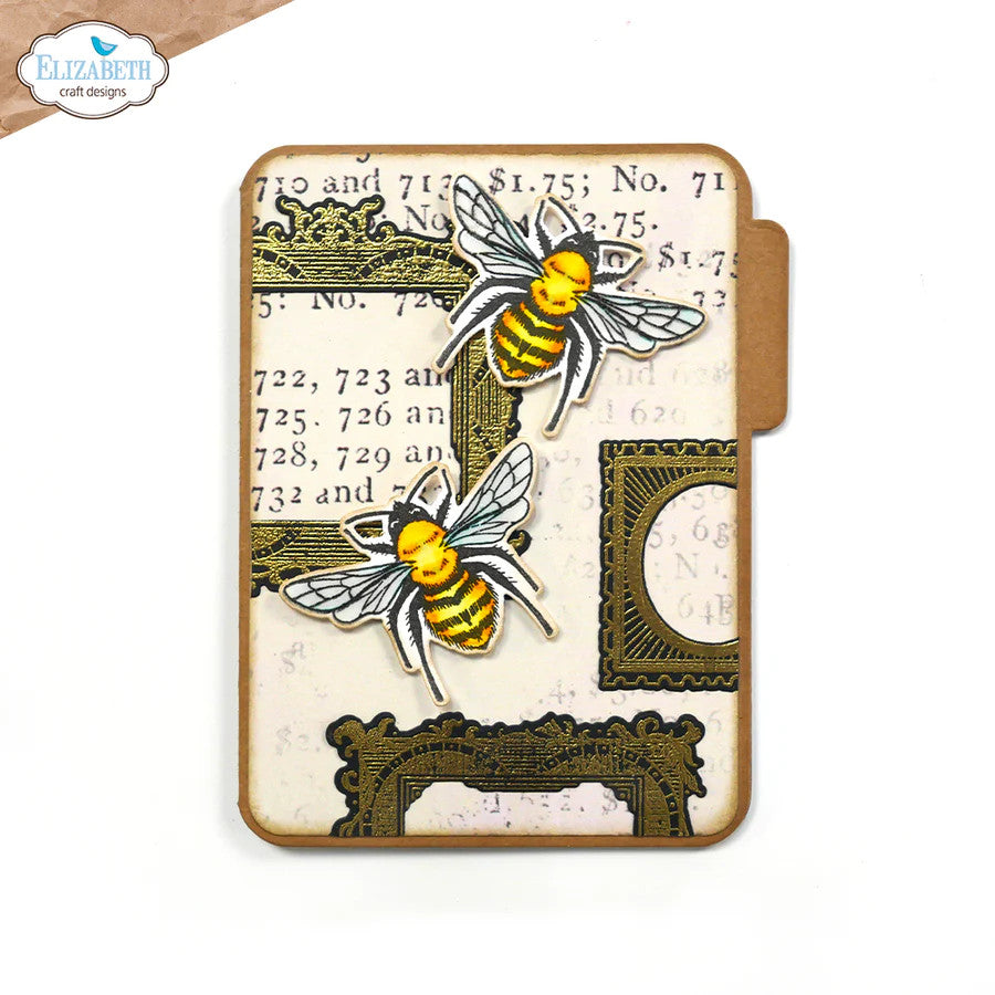 Elizabeth Craft Designs English Countryside 1 stempelset CS283