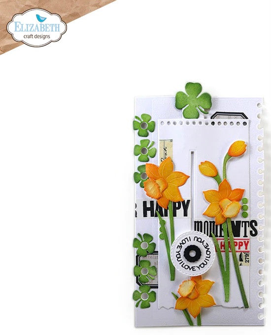 Troquel de narcisos de Elizabeth Craft Designs