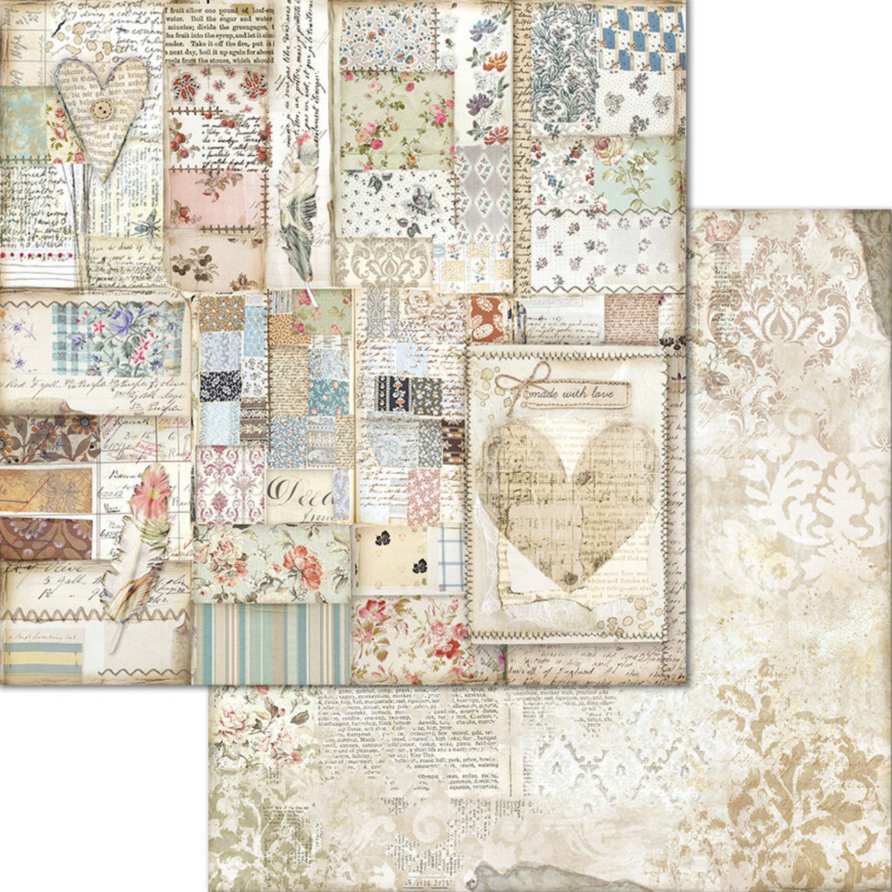 Stamperia Imagine Paper Pack 12” x 12”