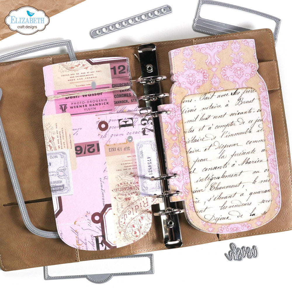 Elizabeth Craft Designs Mason Jar / Sneeuwbol speciale kit