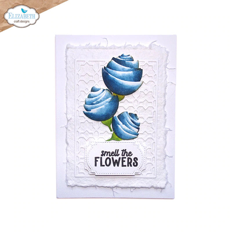 Elizabeth Craft Designs Florals 19 stempelset