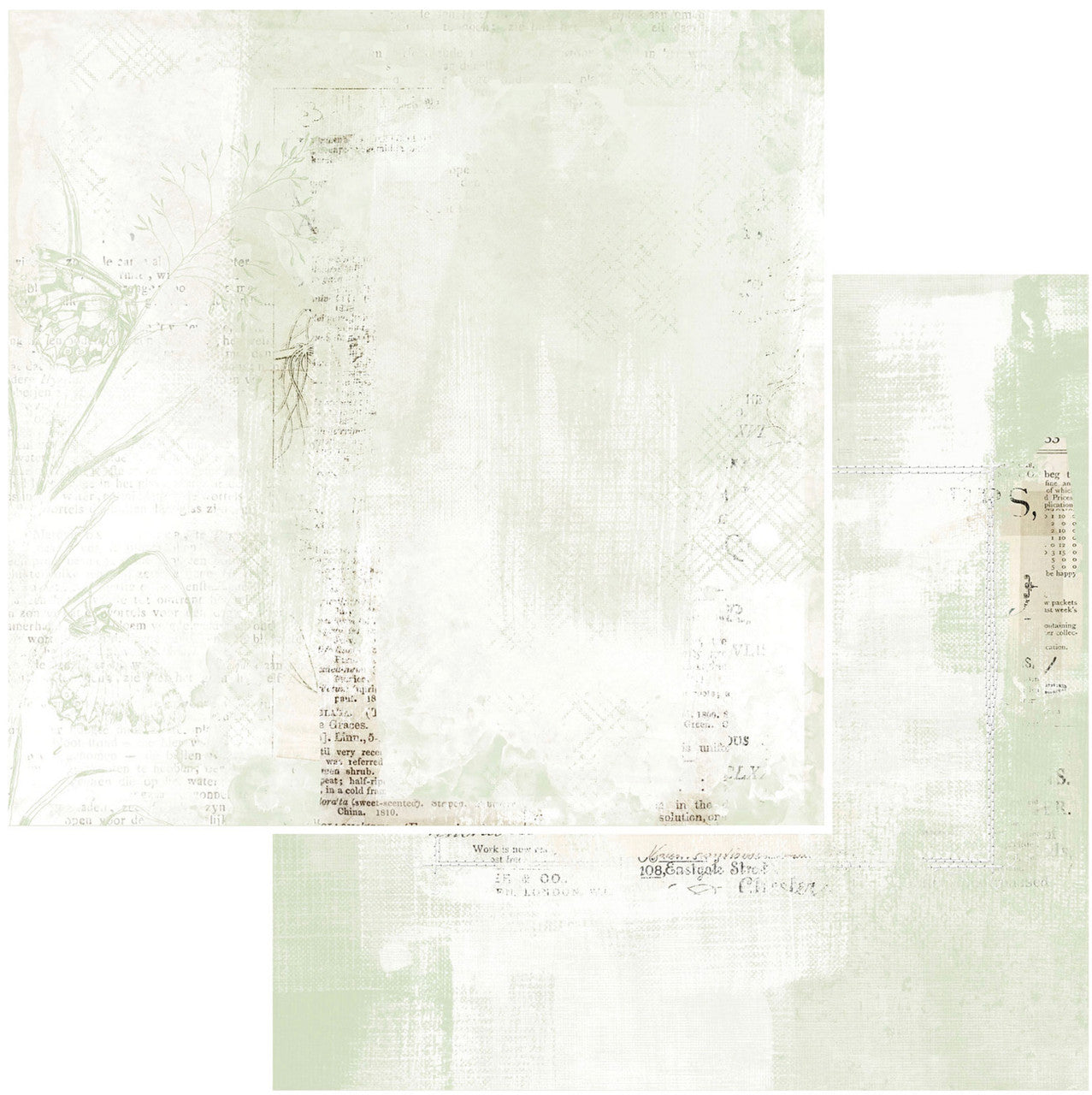49 and Market Vintage Artistry Sage 12 x 12 Collection Pack