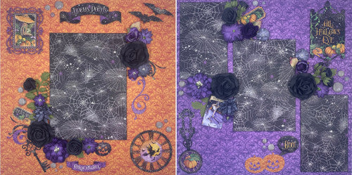 Diseño de 2 páginas de Hocus Pocus (clase virtual 31)