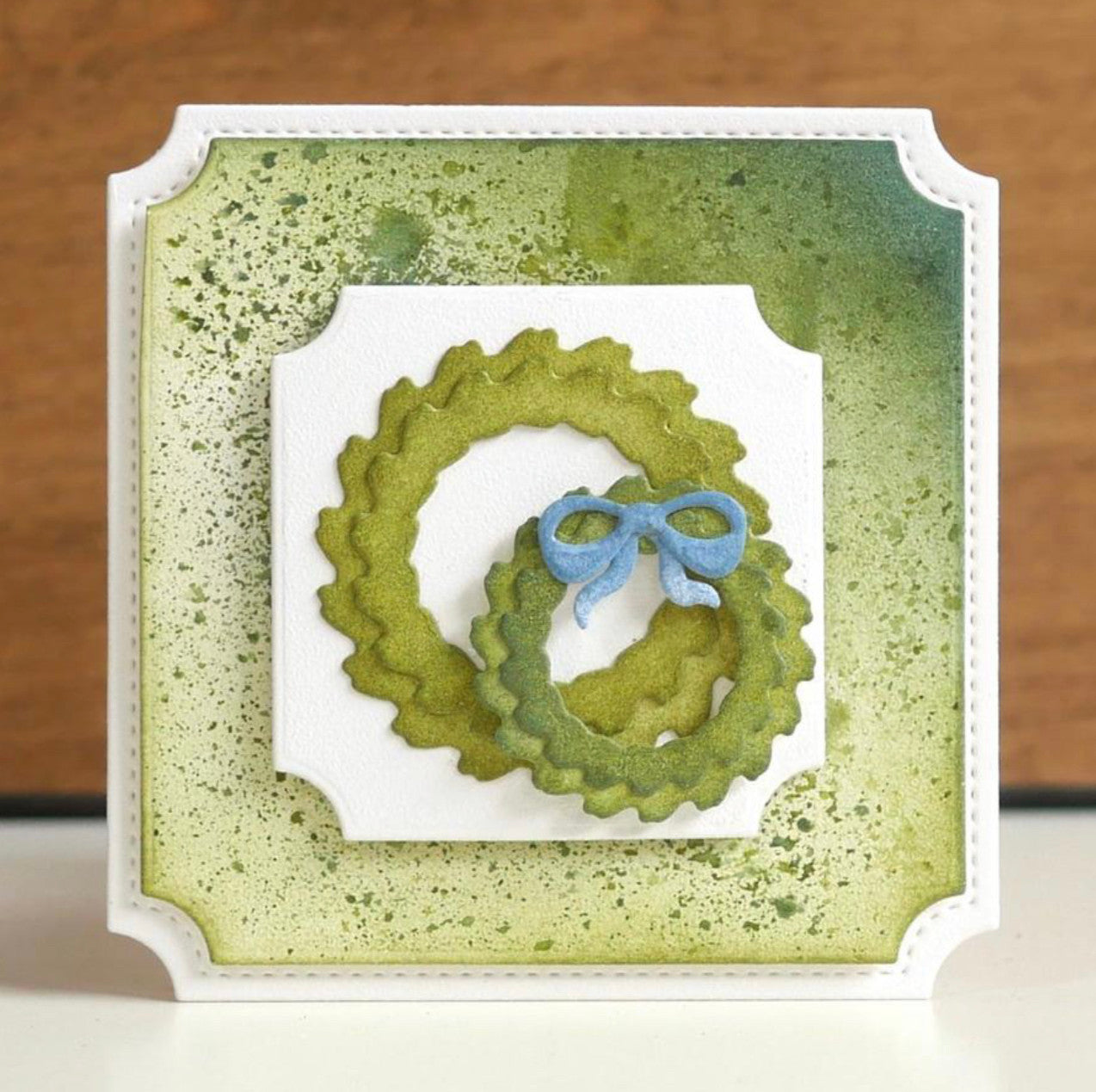 Elizabeth Craft Designs Juego de troqueles para puerta navideña