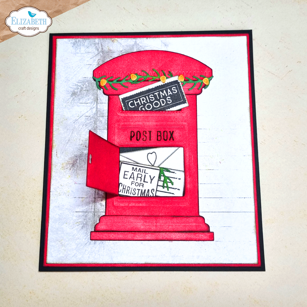 Elizabeth Craft Designs Post Mailbox Die Set