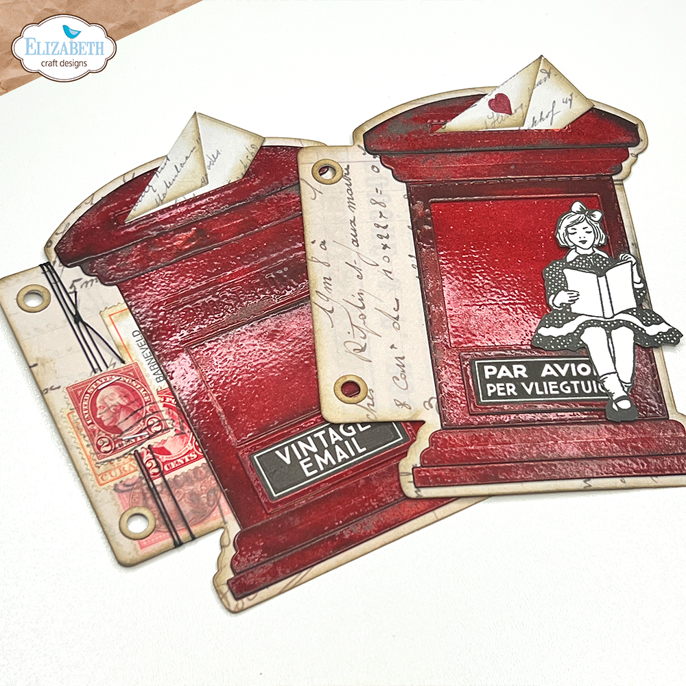 Elizabeth Craft Designs Post Mailbox Die Set