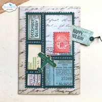 Elizabeth Craft Designs Correspondence From The Past 2 Stamp Set