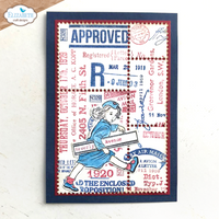 Elizabeth Craft Designs Correspondence From The Past 1 Stamp Set