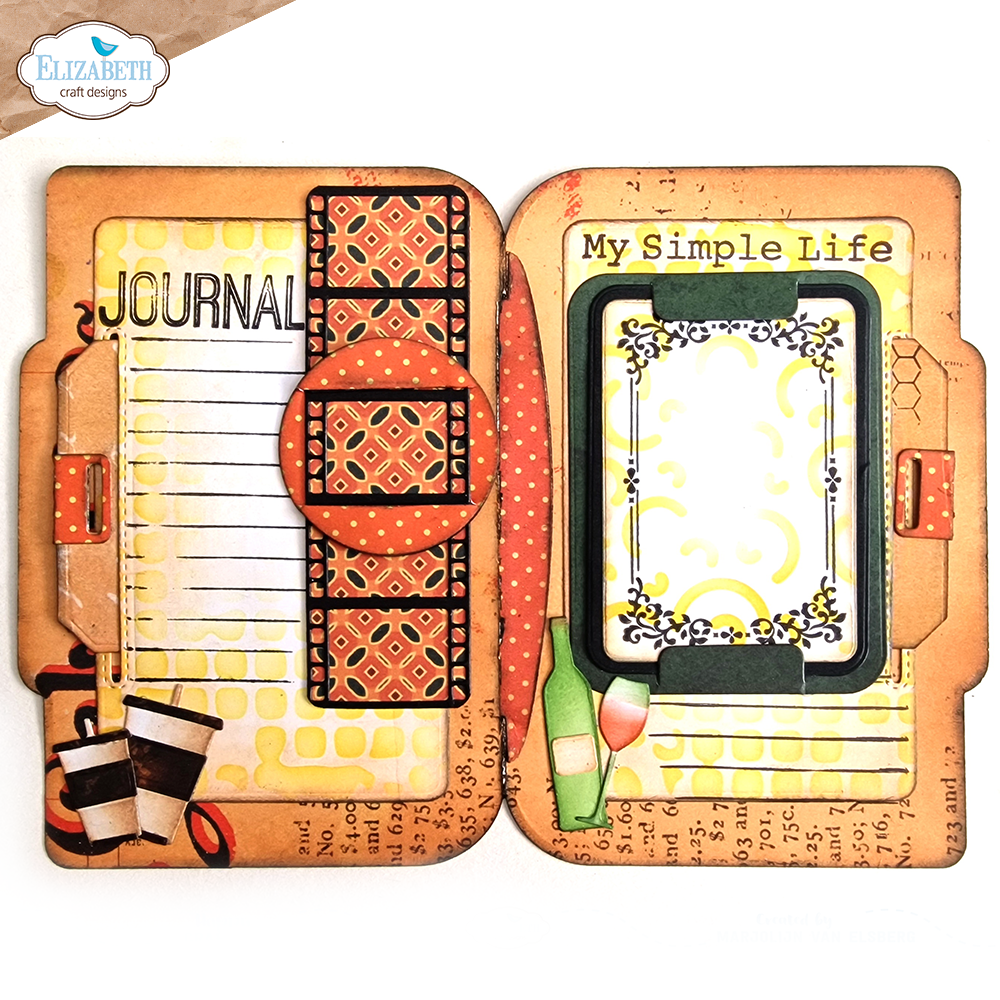 Elizabeth Craft Designs Wallet with Keys Die Set