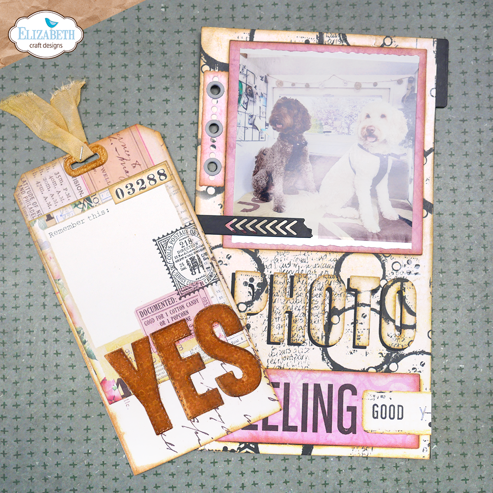 Elizabeth Craft Designs Yes Joy Page Die Set