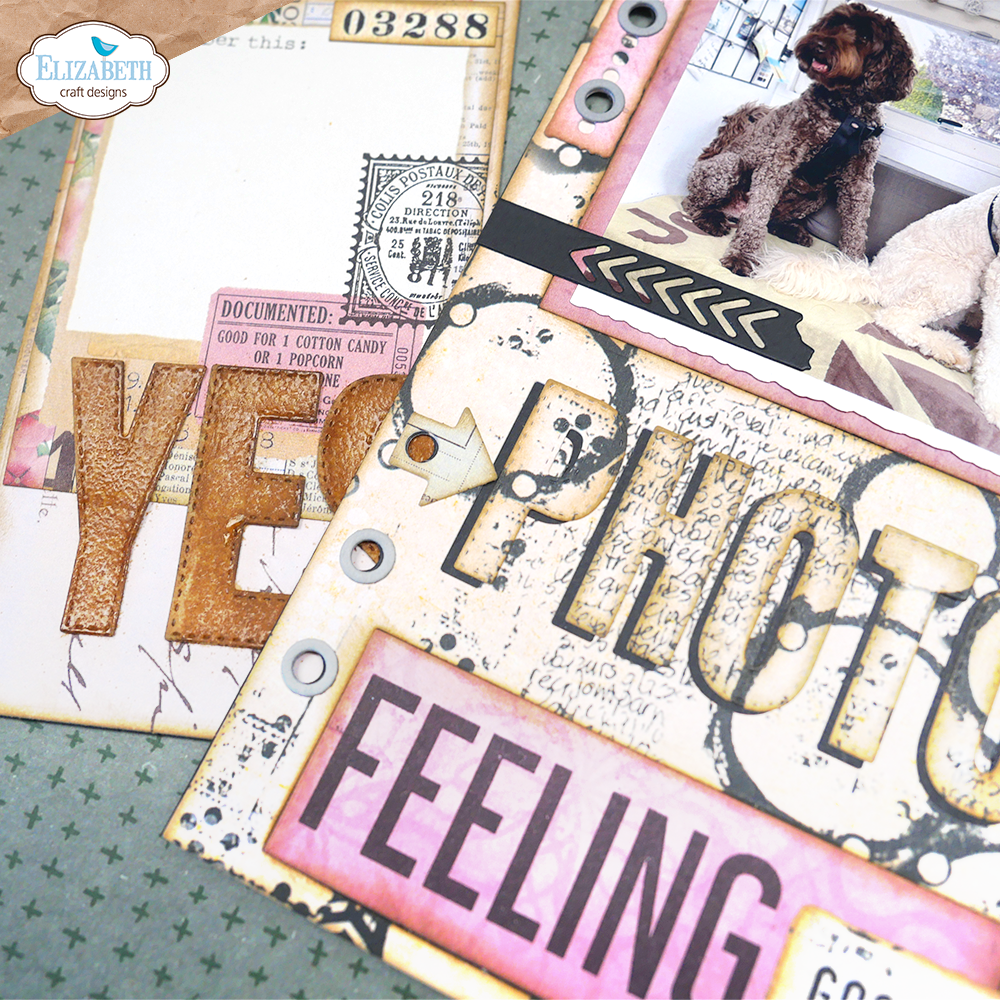 Elizabeth Craft Designs Yes Joy Page Die Set