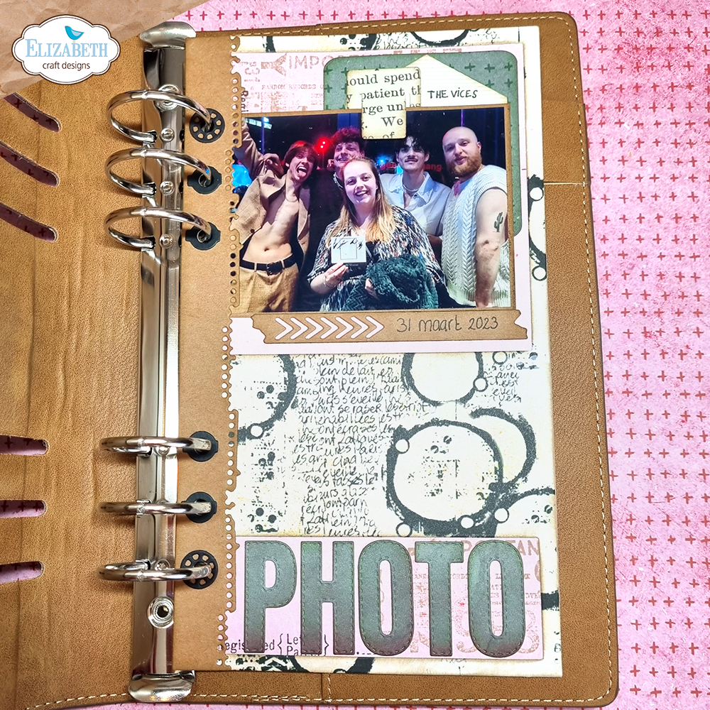 Elizabeth Craft Designs Yes Joy Page Die Set