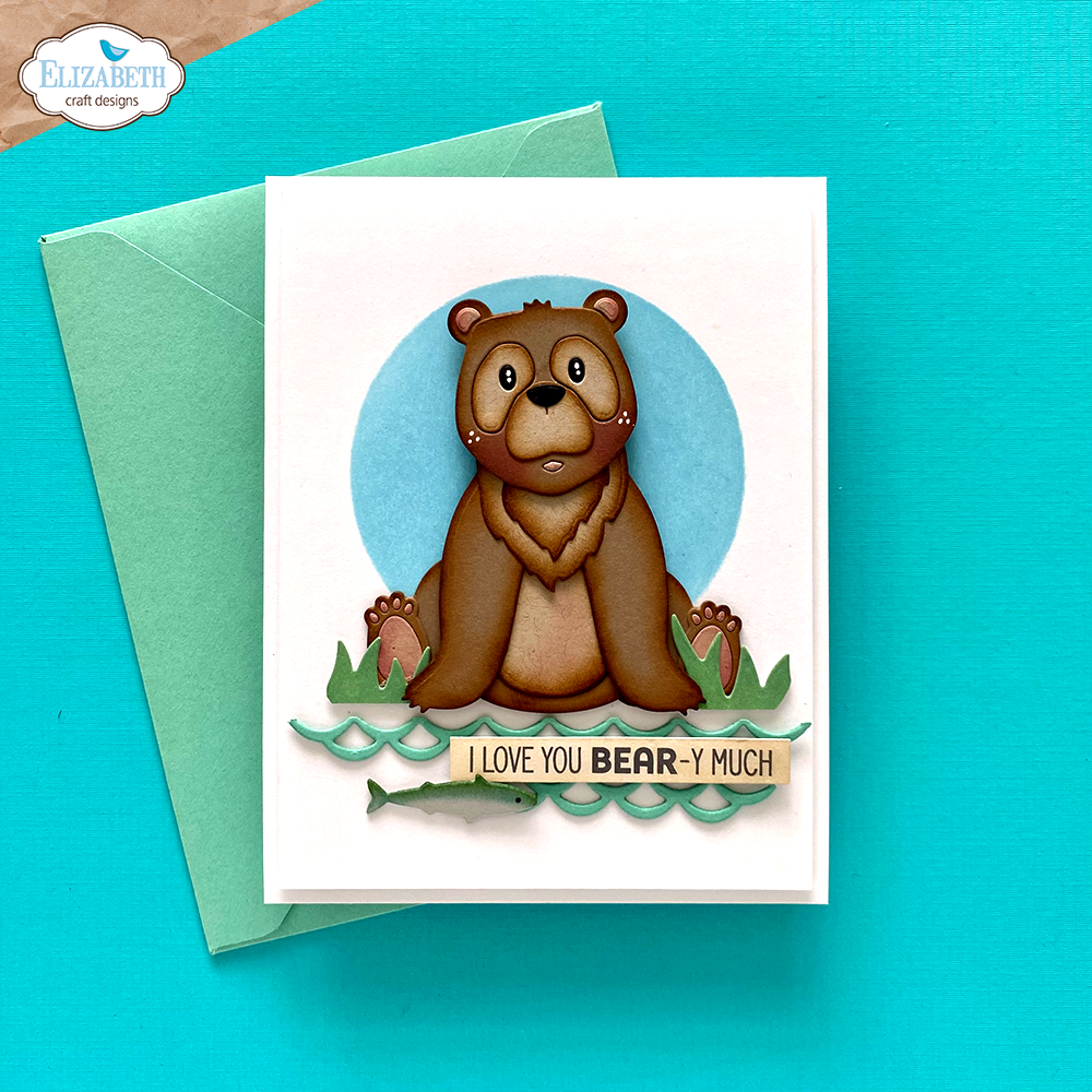 Elizabeth Craft Designs Oli the Bear Die Set