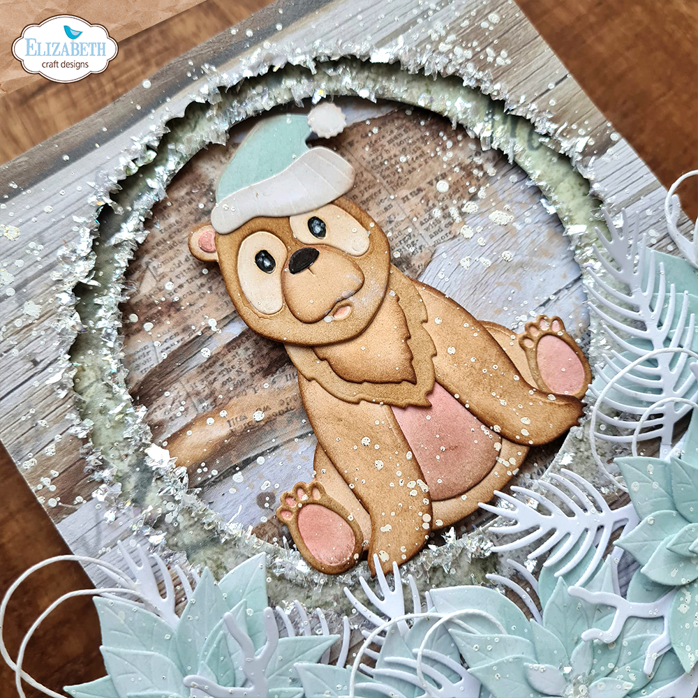 Elizabeth Craft Designs Oli the Bear Die Set