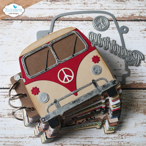 Elizabeth Craft Designs Retro Bus *Speciale kit*