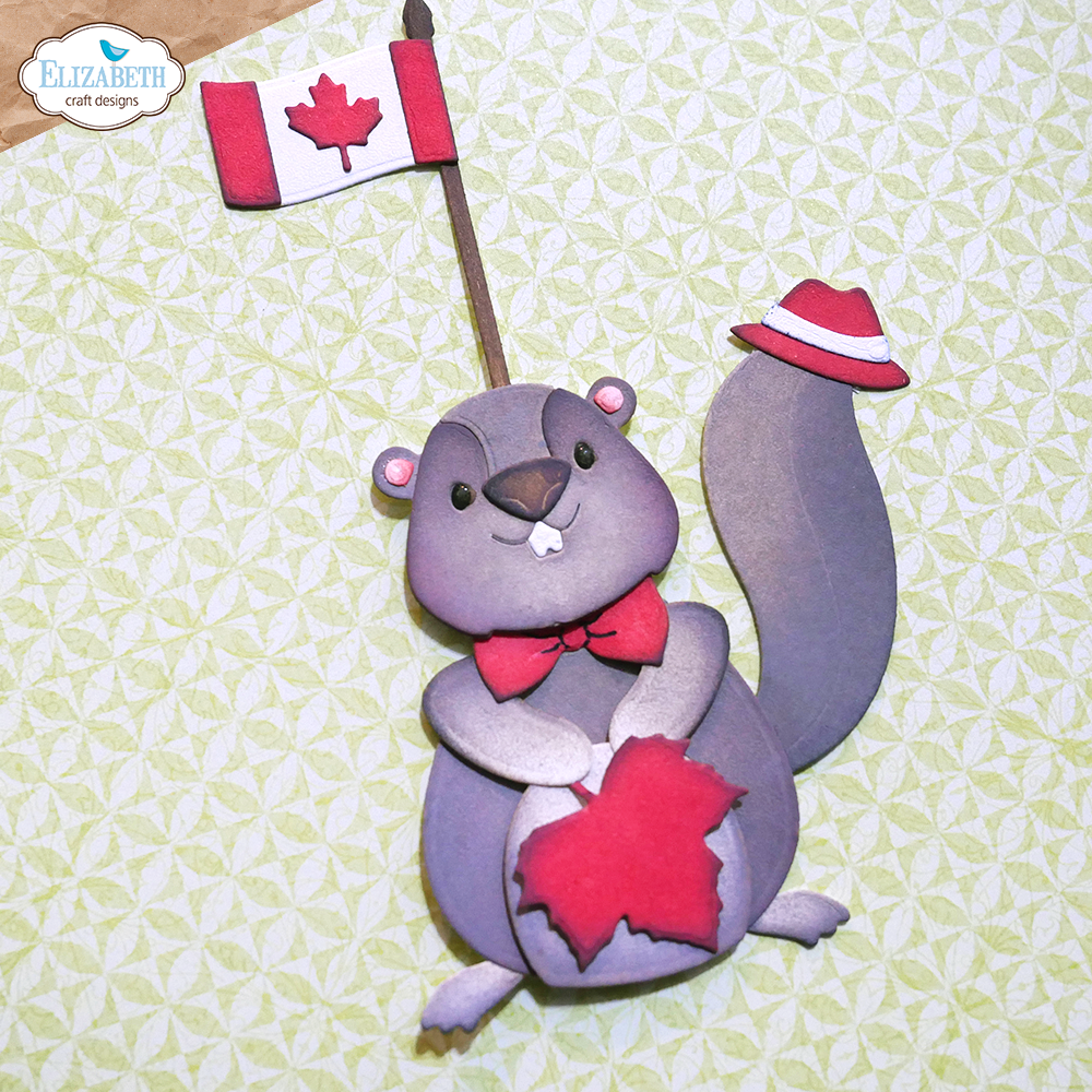 Elizabeth Craft Designs Jack the Beaver Die Set
