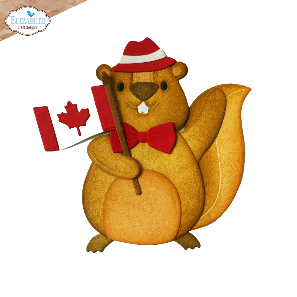 Elizabeth Craft Designs Jack the Beaver Die Set