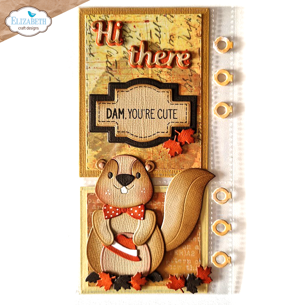 Elizabeth Craft Designs Jack the Beaver Die Set