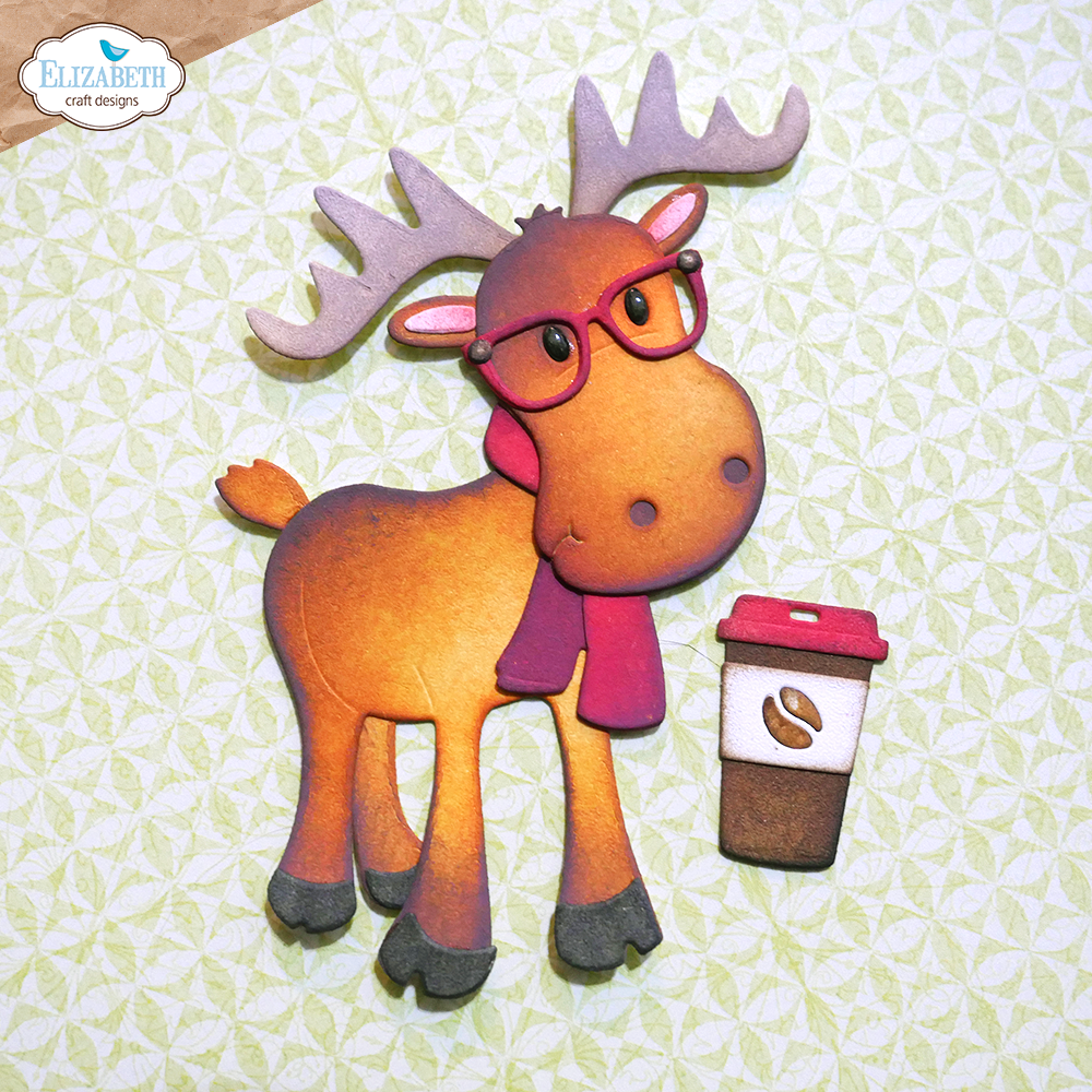 Elizabeth Craft Designs Liam the Moose Die Set