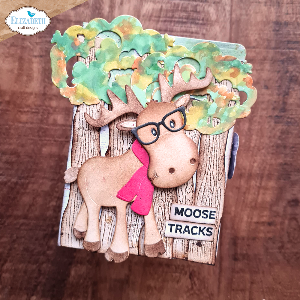 Elizabeth Craft Designs Liam the Moose Die Set