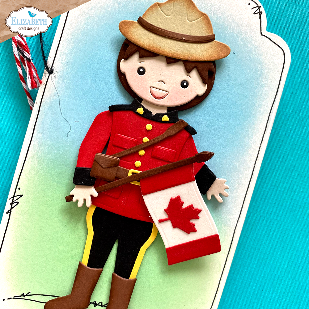 Elizabeth Craft Designs Peter the Mountie Die Set