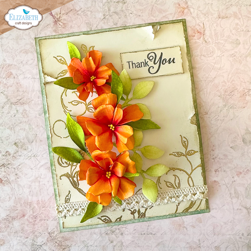 Elizabeth Craft Designs Wild Flower 1 Die Set