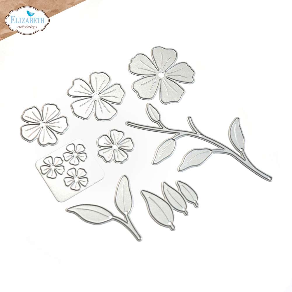 Elizabeth Craft Designs Wild Flower 1 Die Set