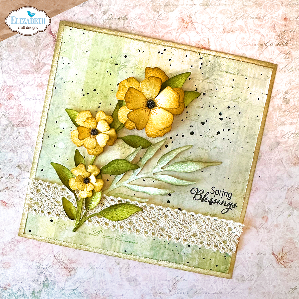 Elizabeth Craft Designs Wild Flower 1 Die Set