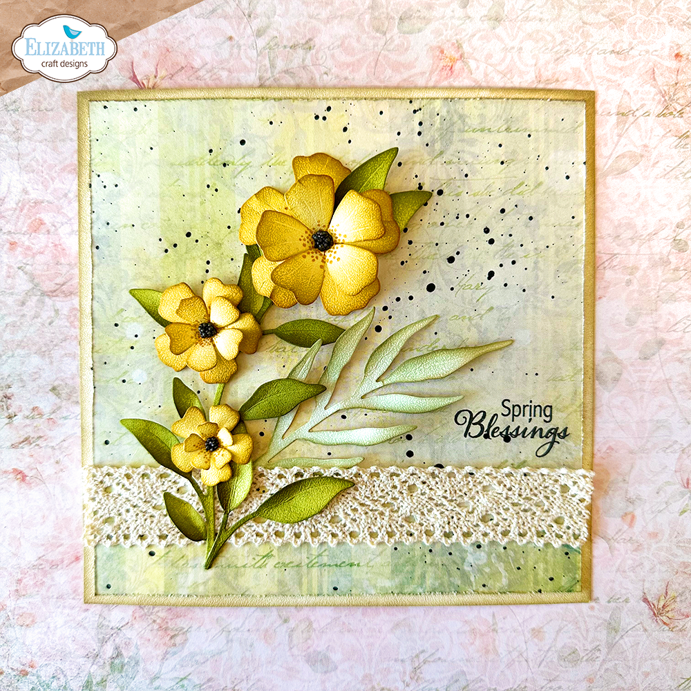 Elizabeth Craft Designs Wild Flower 1 Die Set