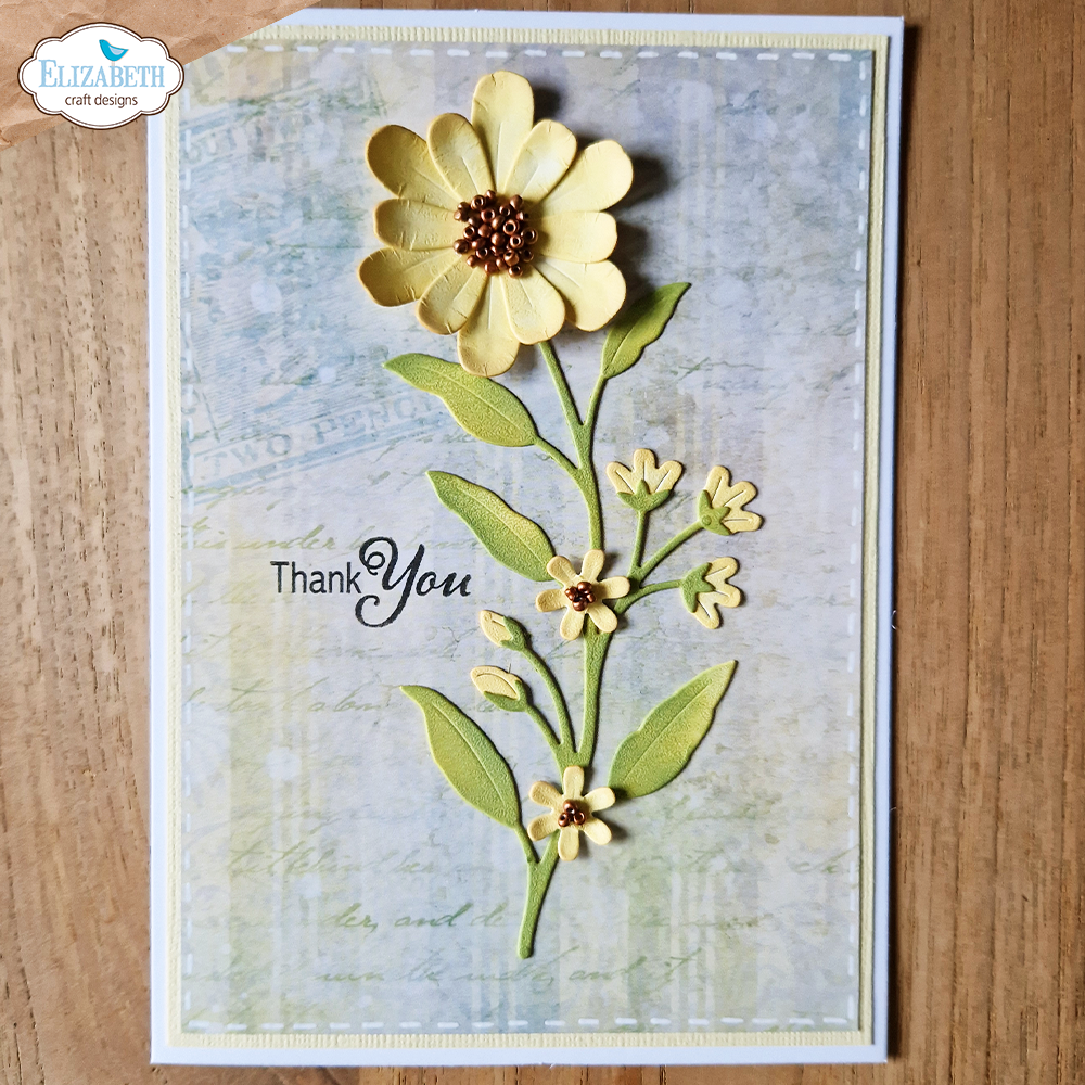 Elizabeth Craft Designs Wild Flower 2 Die Set