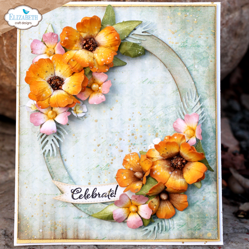 Elizabeth Craft Designs Wild Flower 3 Die Set