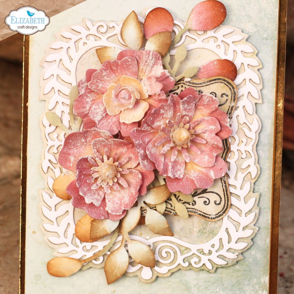Elizabeth Craft Designs Wild Flower 3 Die Set