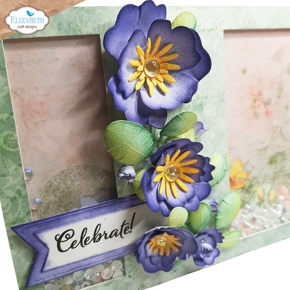 Elizabeth Craft Designs Wild Flower 3 Die Set