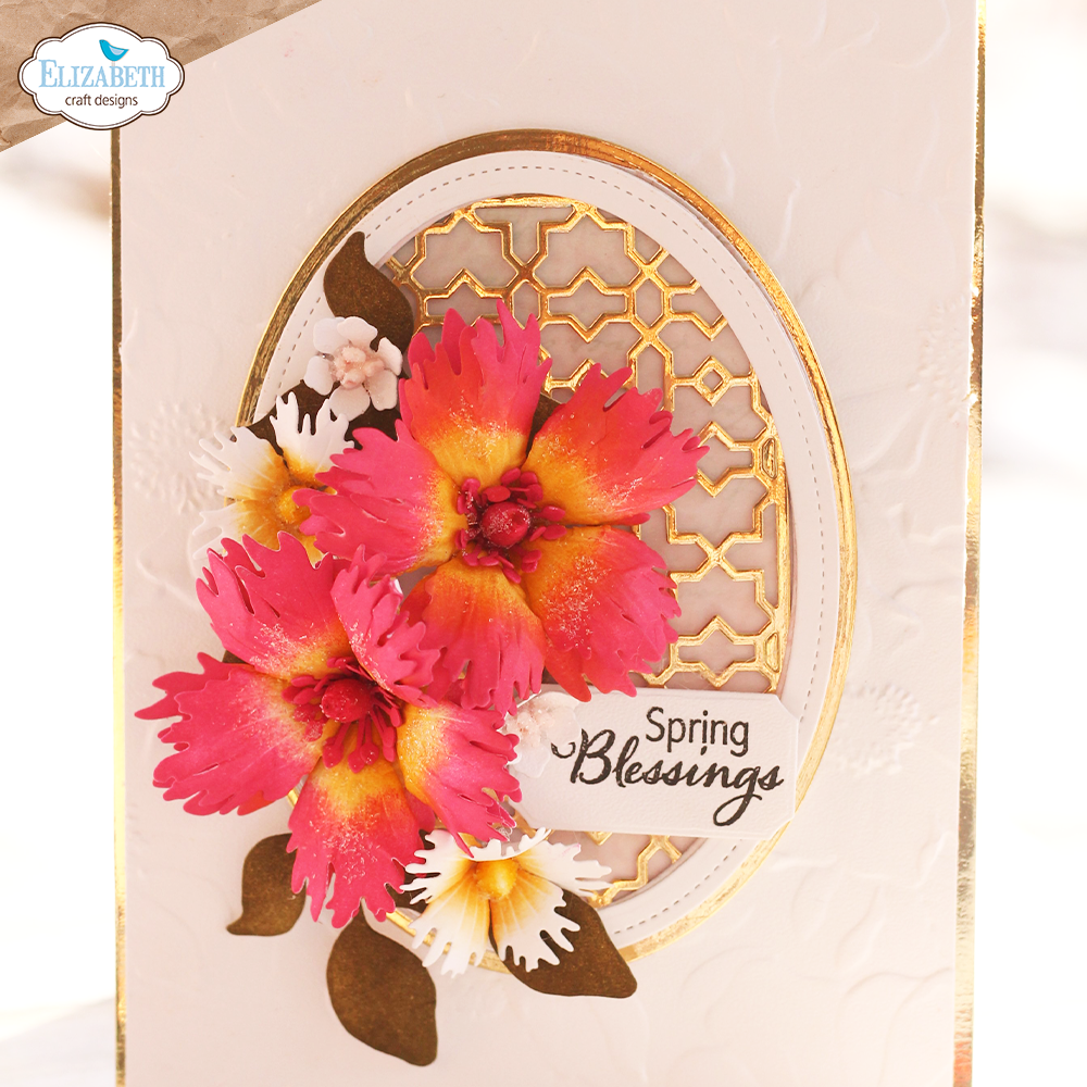 Elizabeth Craft Designs Wild Flower 4 Die Set