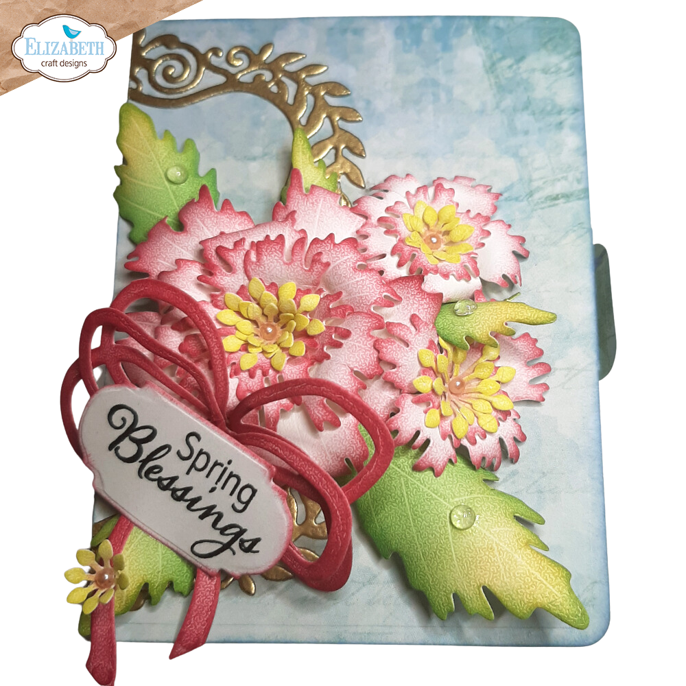 Elizabeth Craft Designs Wild Flower 4 Die Set