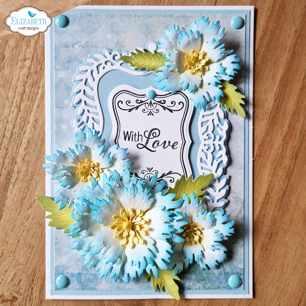 Elizabeth Craft Designs Wild Flower 4 Die Set