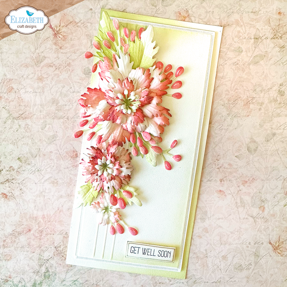 Elizabeth Craft Designs Wild Flower 4 Die Set