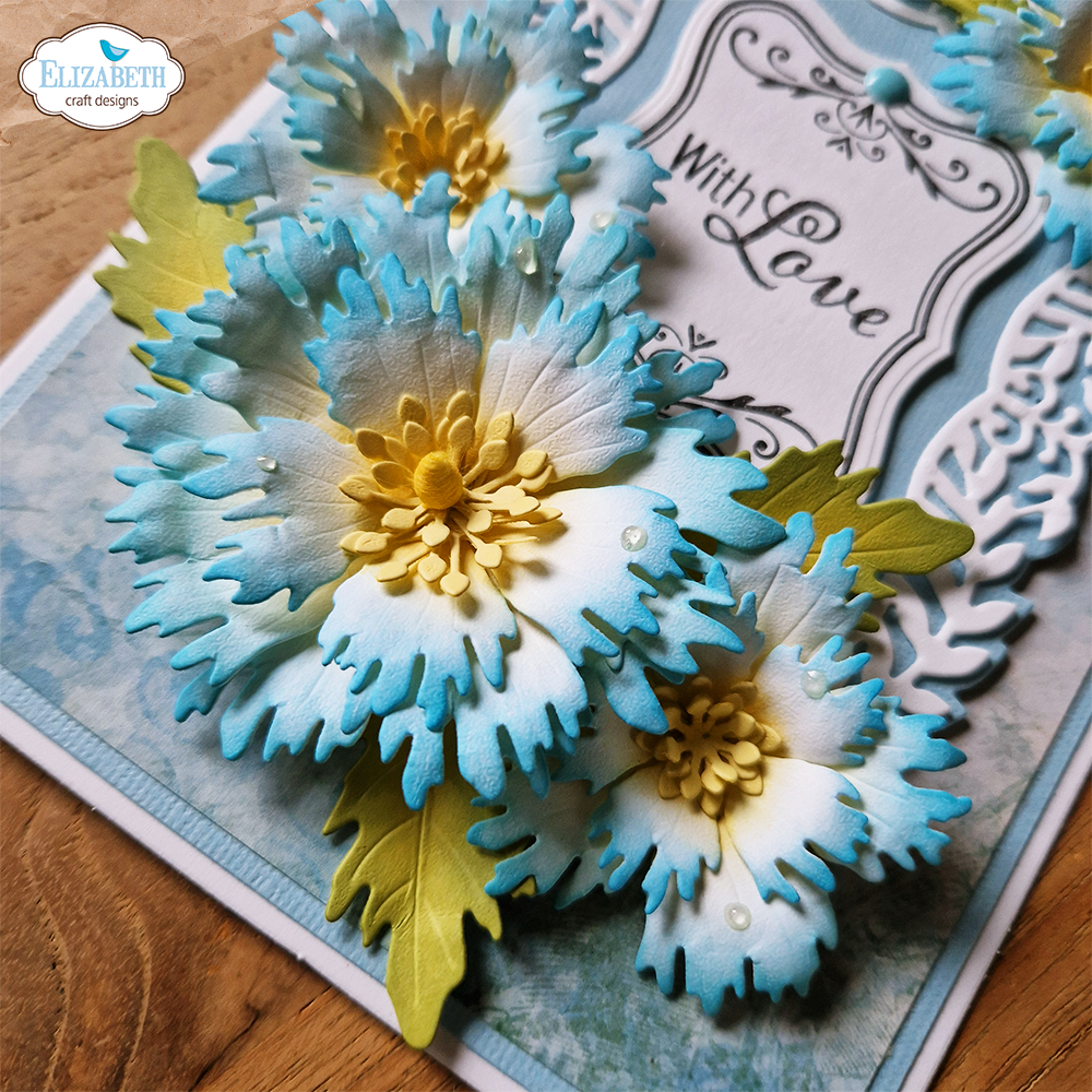 Elizabeth Craft Designs Wild Flower 4 Die Set