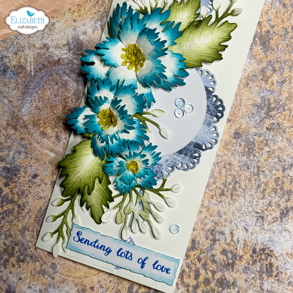 Elizabeth Craft Designs Wild Flower 4 Die Set