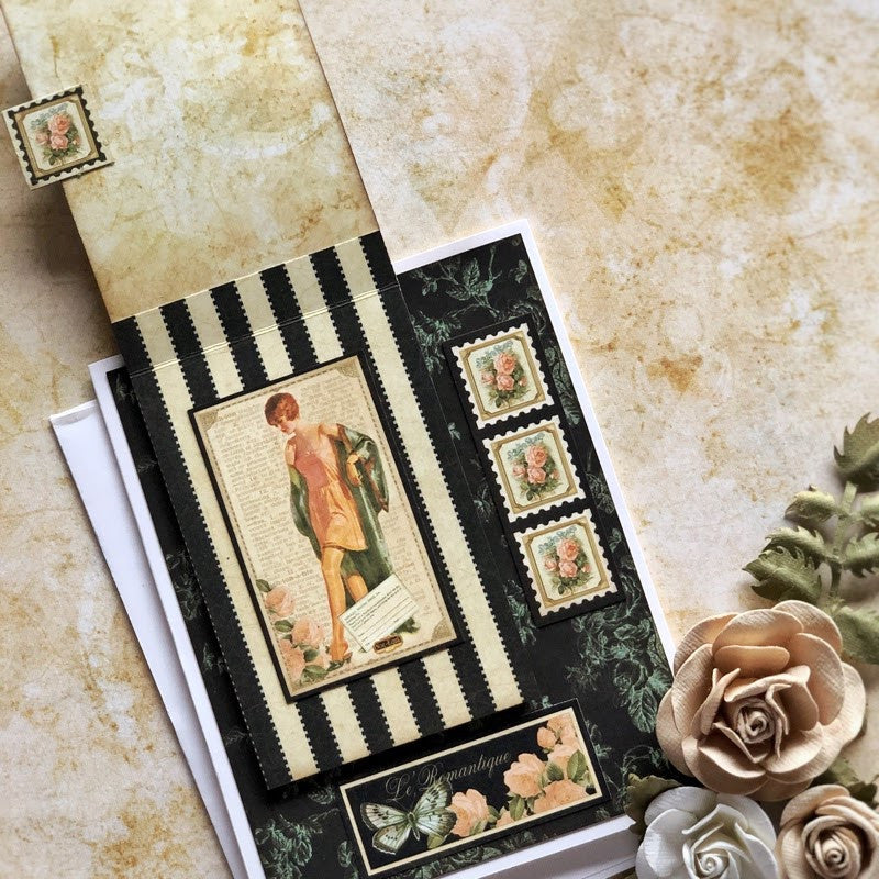 Gráfico 45 Enero 2020 Le Romantique Kit de Tarjetas Mensuales Volumen 1