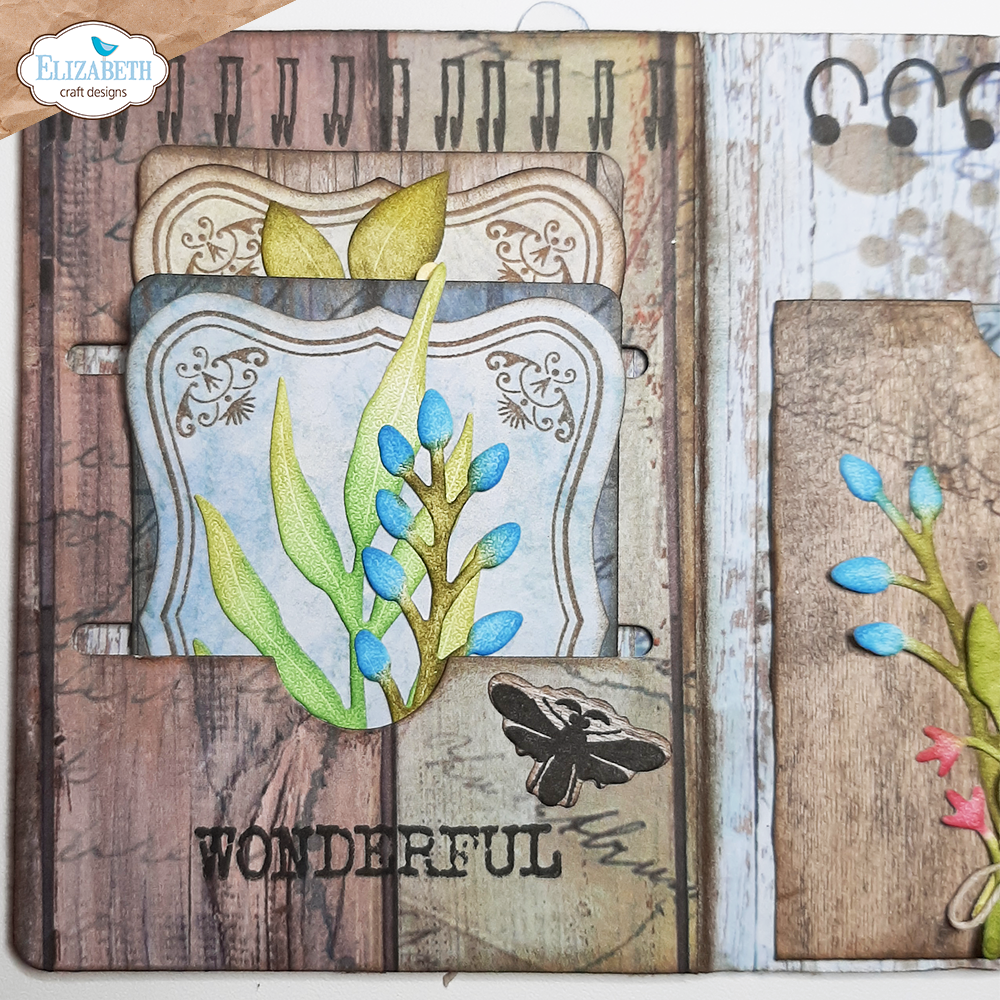 Elizabeth Craft Designs Greenery Fillers 1 Die Set