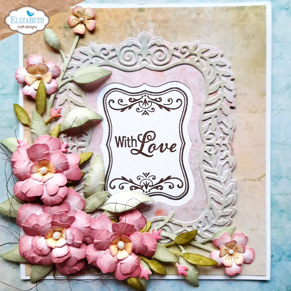 Elizabeth Craft Designs Garden Party Frames & Elements Die Set