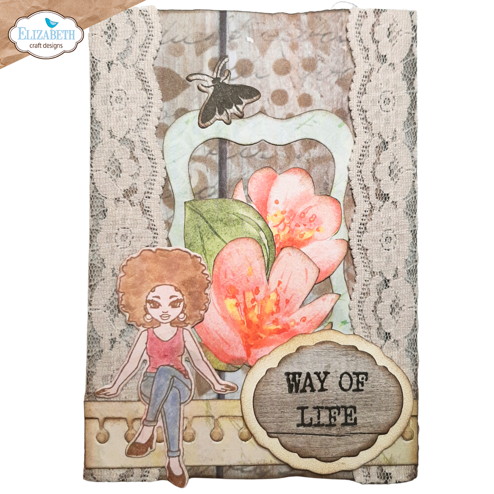 Elizabeth Craft Designs Garden Party Frames & Elements Die Set