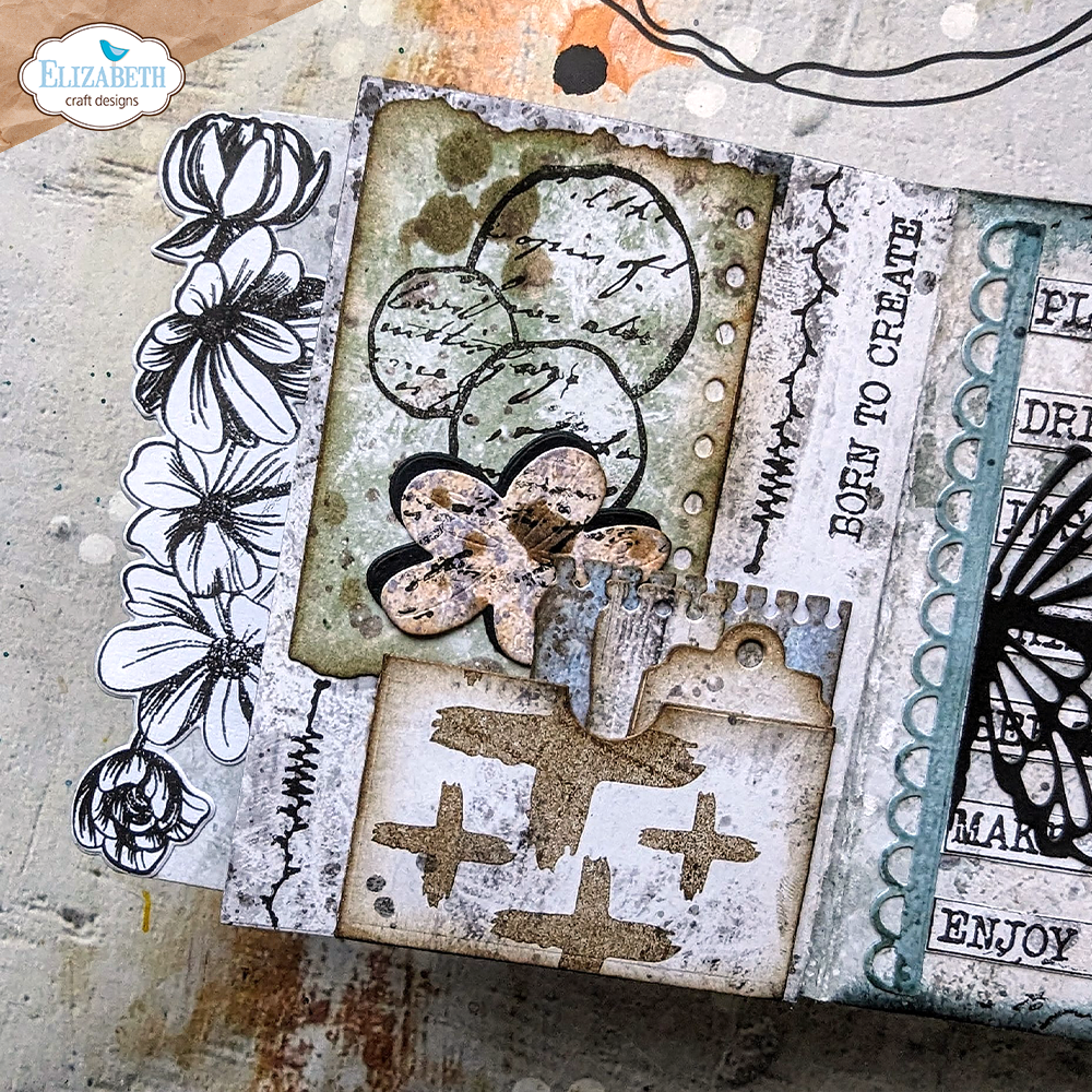 Elizabeth Craft Designs Torn Metal Die Set