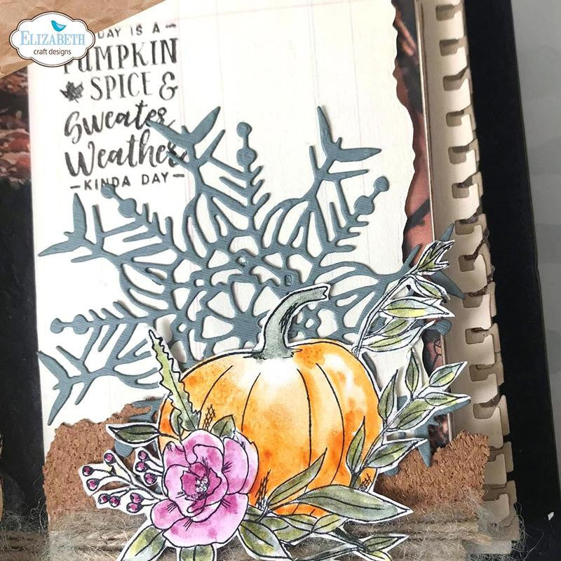 Elizabeth Craft Designs Pumpkin Spice Season Stamp Set
