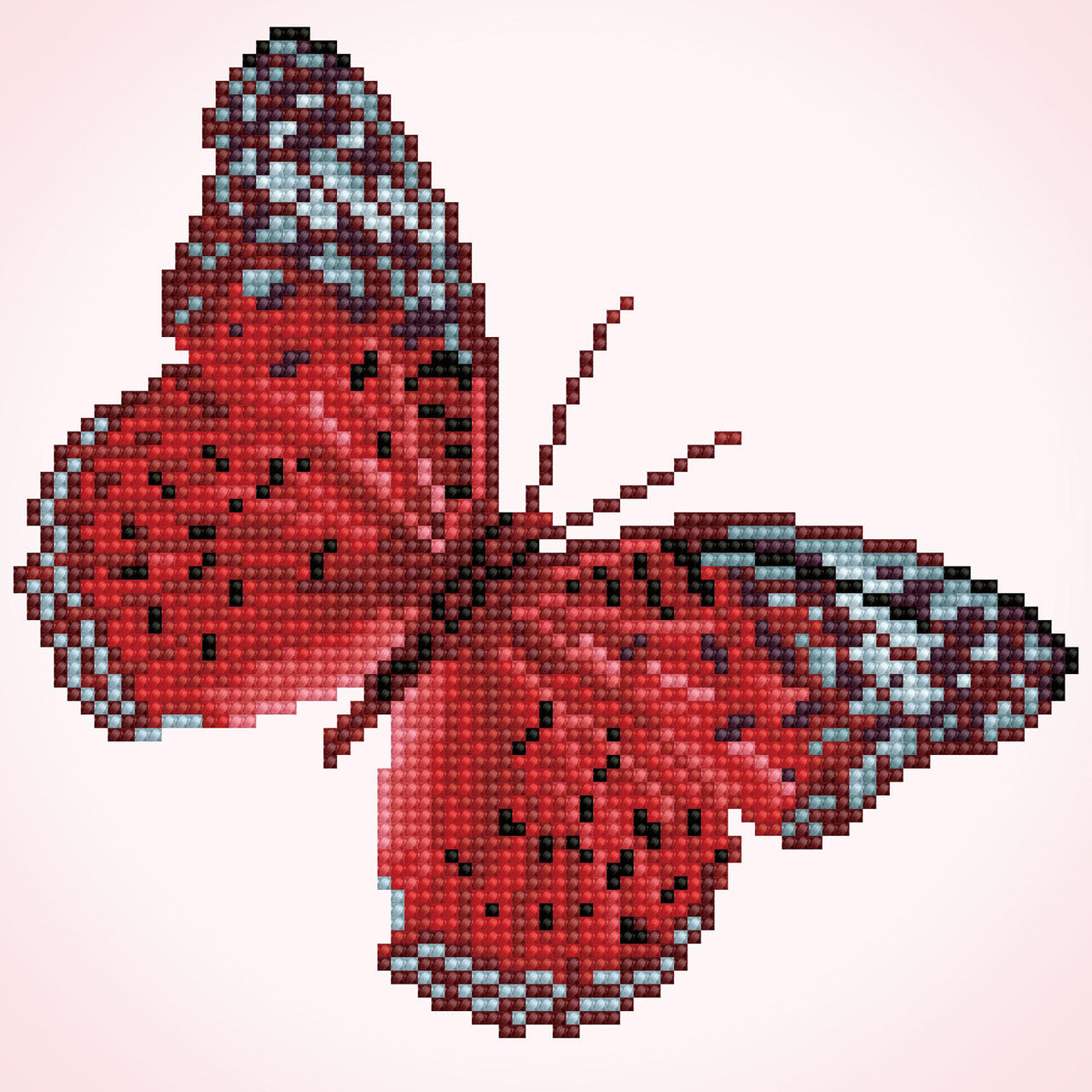 Diamond Dotz SIMPLY Whisper Red