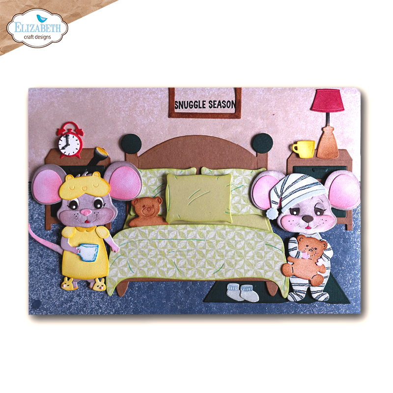 Elizabeth Craft Designs Bedtime Metal Die Set