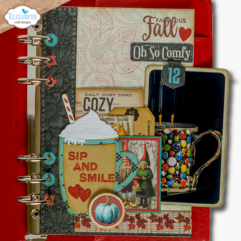 Elizabeth Craft Designs Cozy Season & Reinforcement Strip Metal Die Set