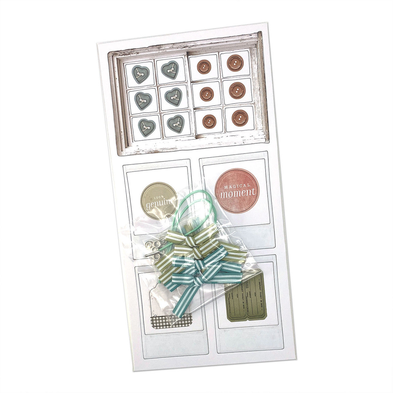 49 and Market Vintage Artistry Tranquility Cluster Kit